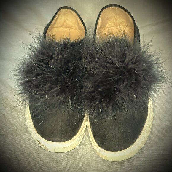 Steve Madden- Emily Faux Fur Shoes- Size 8 - Picture 2 of 4